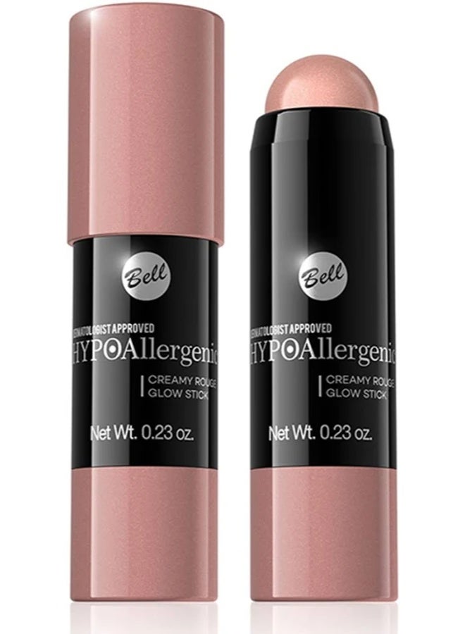 Bell HYPOAllergenic Creamy Rouge Glow Stick 02 6.5g - Image 1